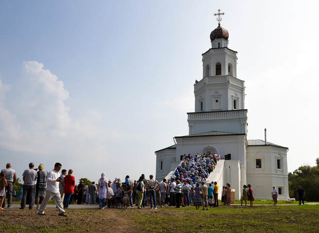 Великое освящение восстановленного храма