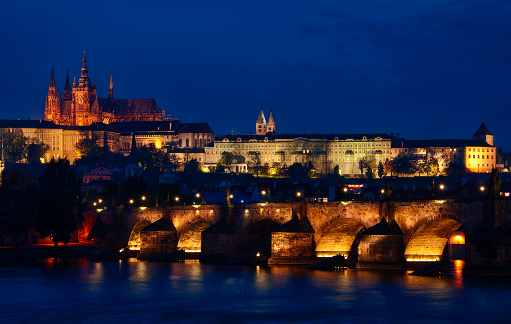 Прага ночная