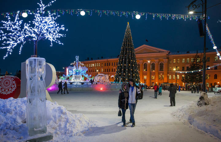 Томск предновогодний