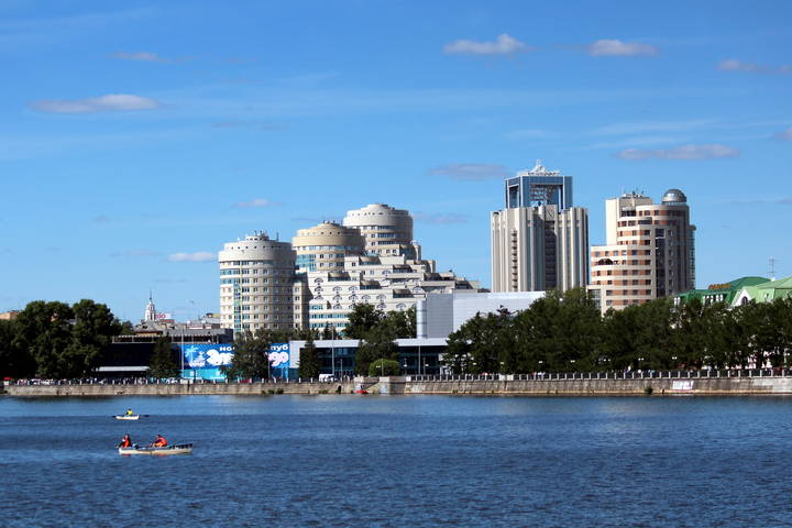 Набережная Екатеринбурга