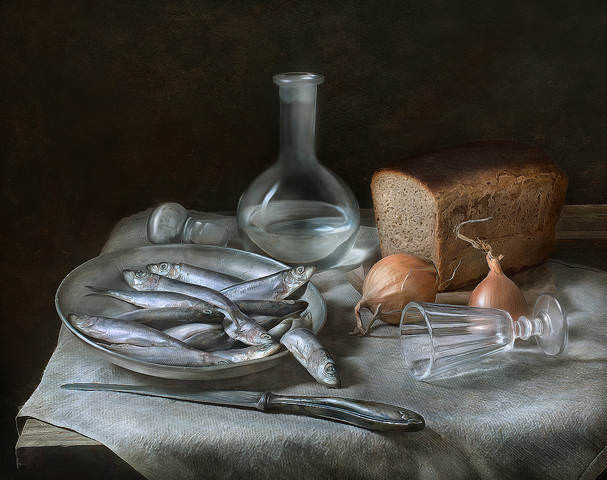 С рыбкой