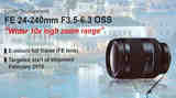 Sony FE 24-240мм F/3.5-5.6 OSS