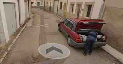 Снимок Google Street View: загруженное тело - улика в деле об убийстве