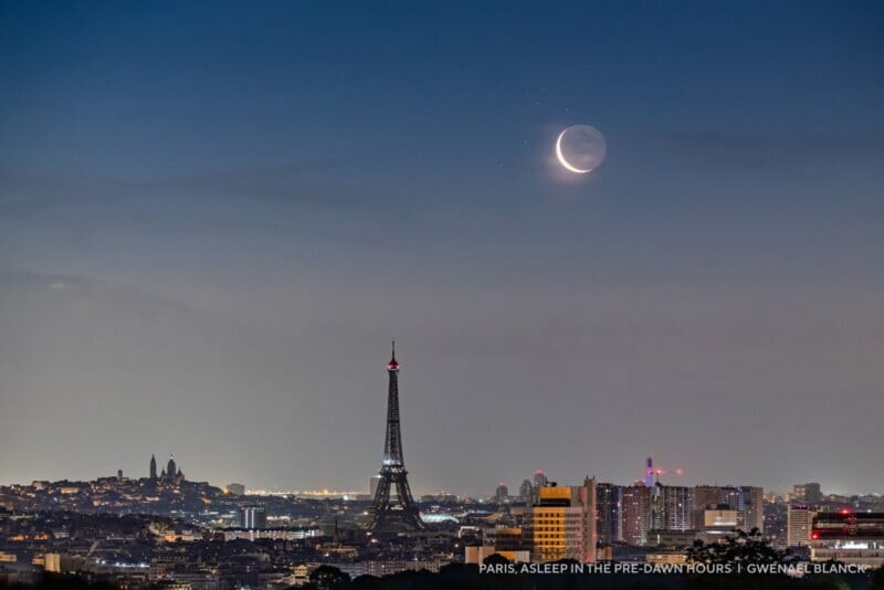 Paris, Asleep In The Pre-Dawn Hours by Gwenael Blanck
