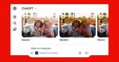 Теперь можно редактировать изображения с помощью Photoshop внутри ChatGPT