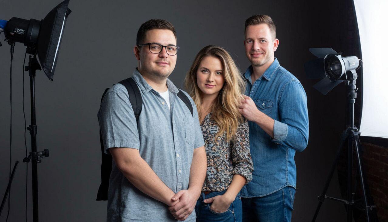 студийная фотосессия