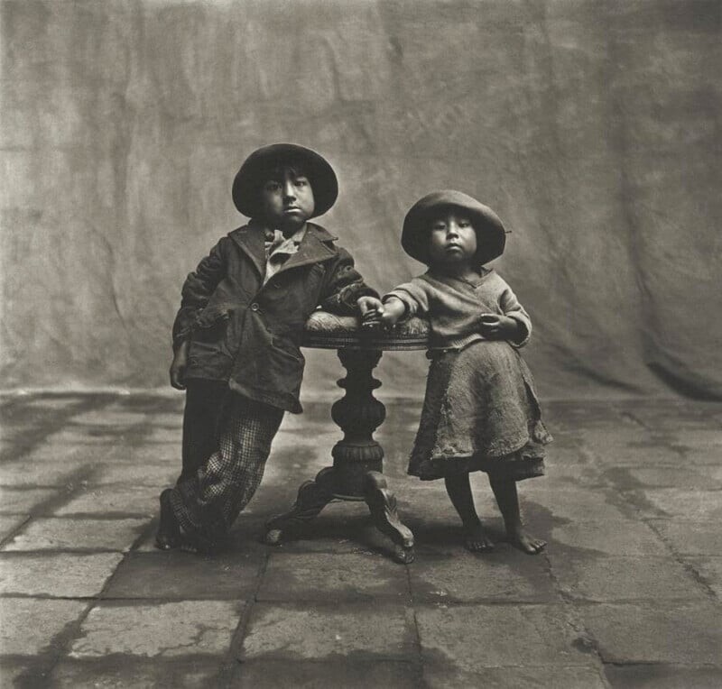 Cuzco Children, negative 1948; print 1978.