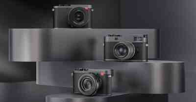 Новая металлическая серяя отделка Leica выглядит очень стильно