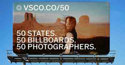 VSCO объявила набор фотографов для кампании The Fifty