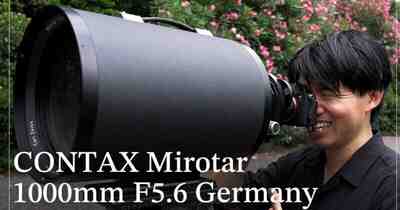 Редкий Contax Mirotar 1000 мм испытали на Sony a7R V