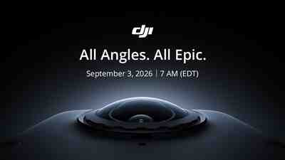 DJI готовит презентацию новой 360-градусной камеры