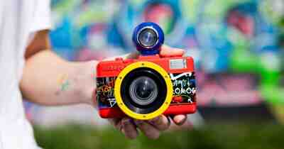Lomography представила плёночную камеру Fisheye No.2 Graffiti