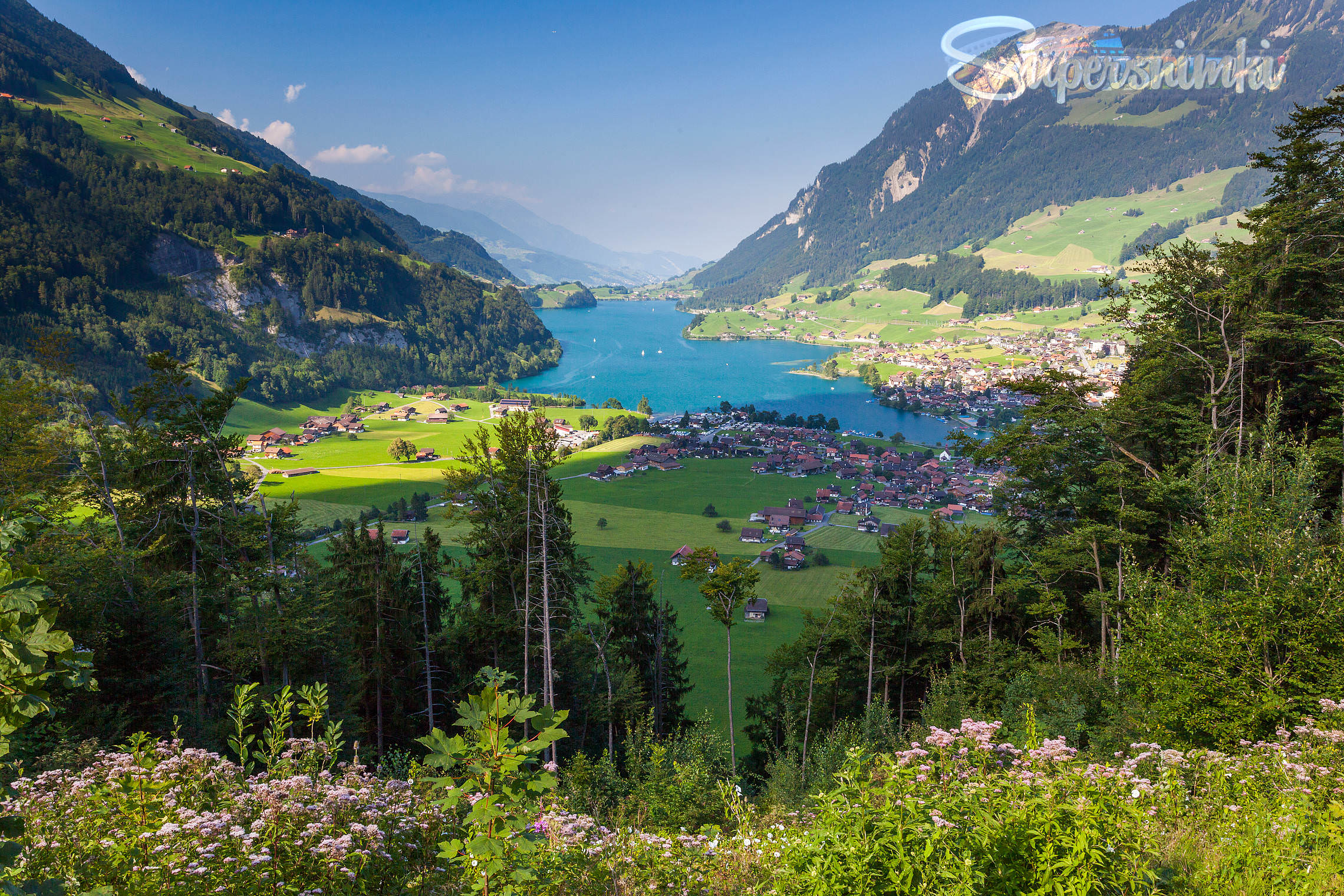 Lungerer See, Switzerland