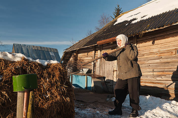 Деревенские будни