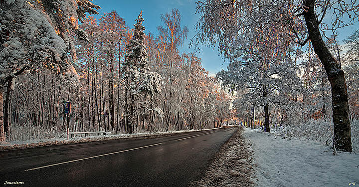 заснежинки