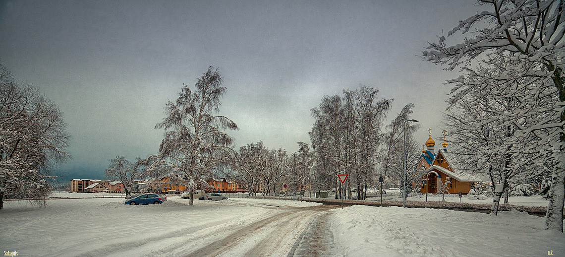 small city Salaspils