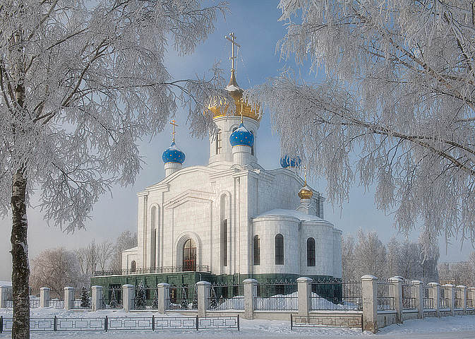 Зима в городе