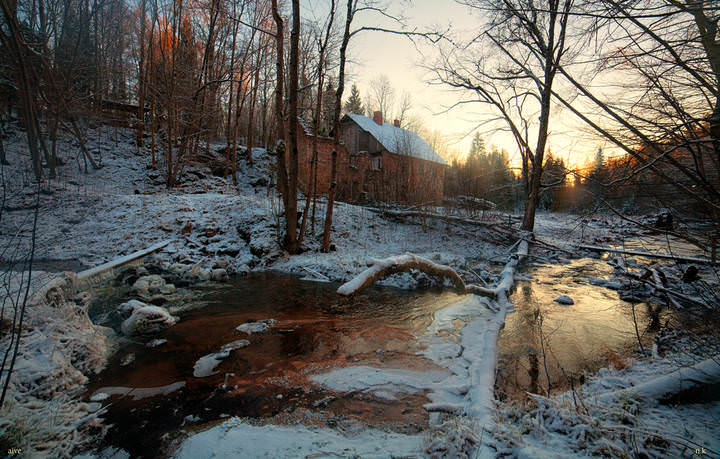 Vaive, litle rivers in Latvia