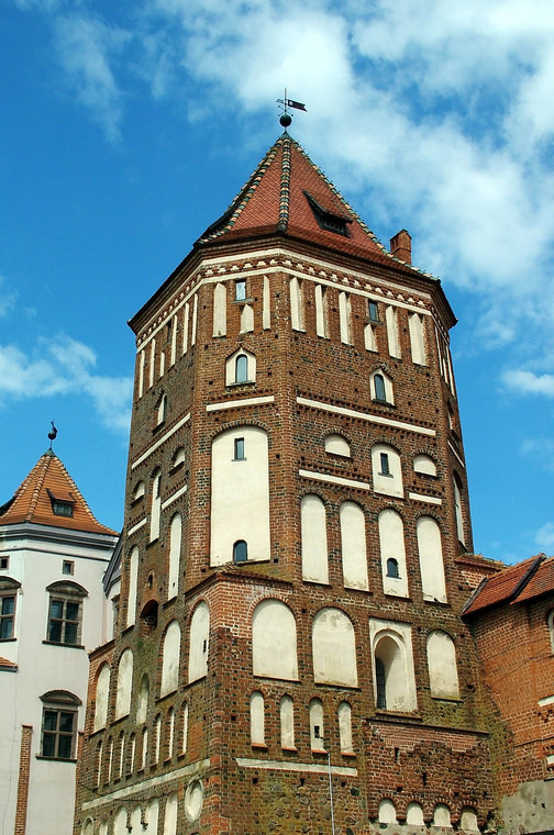 Башня средневекового замка.