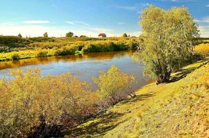 Осень на реке