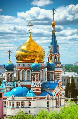 Облака в куполах