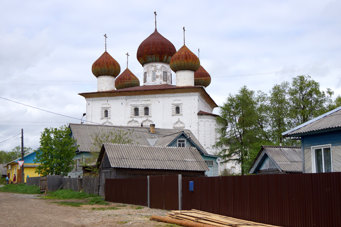 Каргополь.Благовещенская церковь (1682—1692).