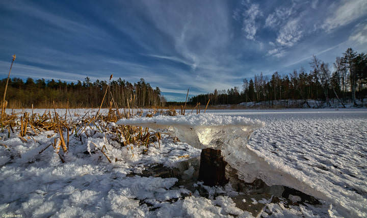 winter lake