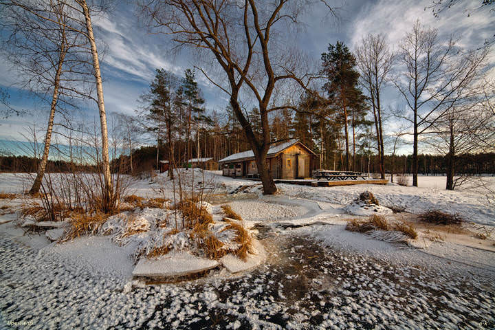 winter lake