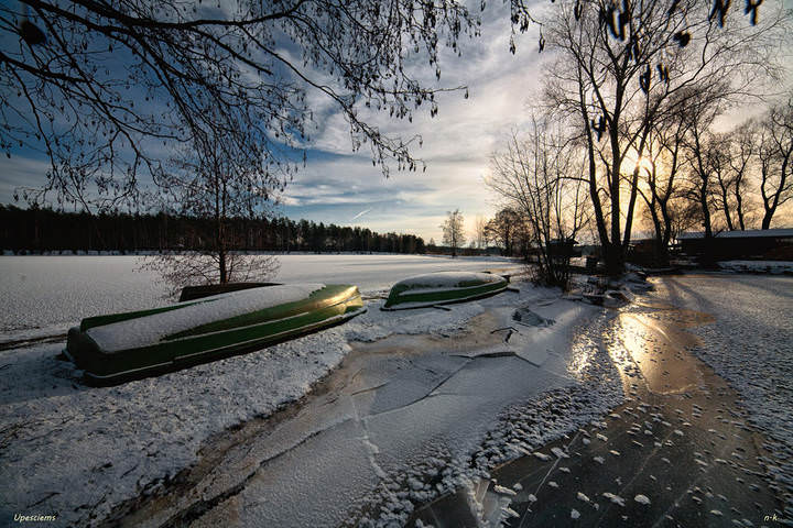 winter lake