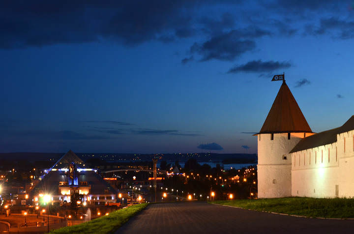 Вечерняя Казань