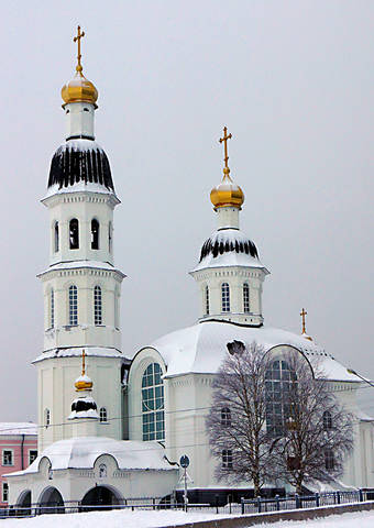 архангельск.04.02.2014 .081.Успенская церковь.
