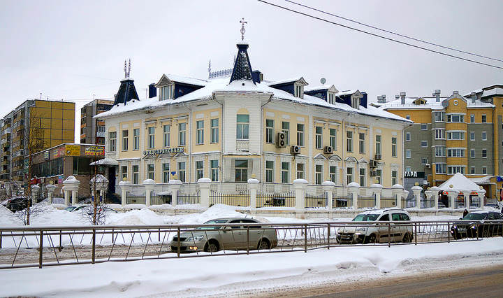 архангельск13.02.2014 .002.Дом Плюснина.1910 год.