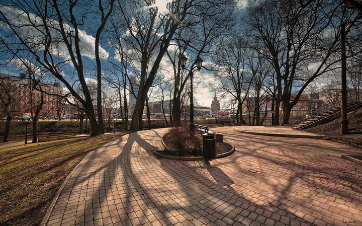 park in Riga