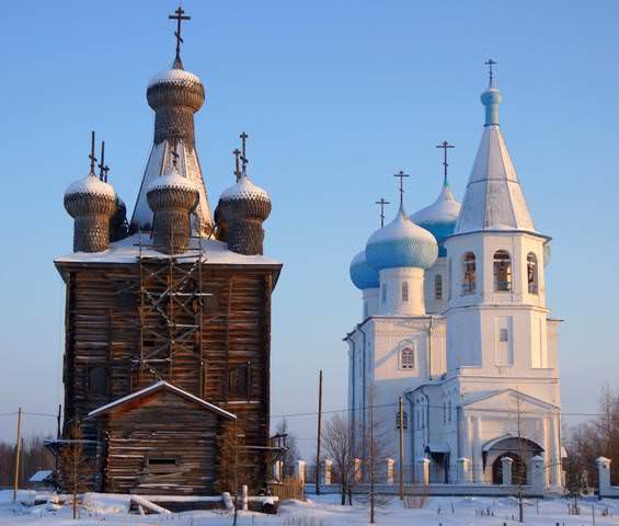 Храм Сретения Господня и Храм Покрова Божией Матери