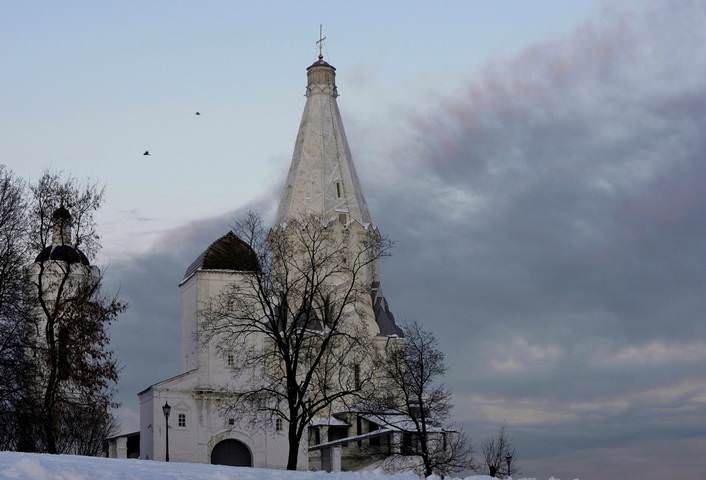 На косогоре в сумерках