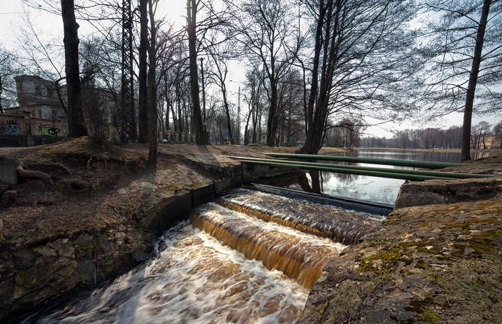 Riga, park Arkadia