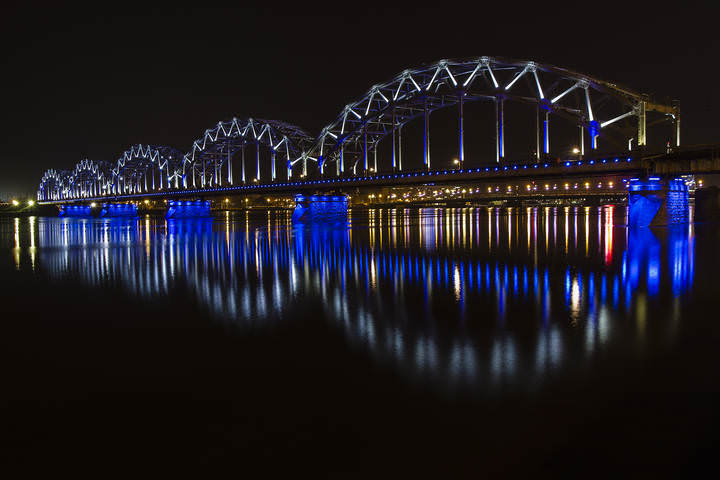 Рига. жд. мост