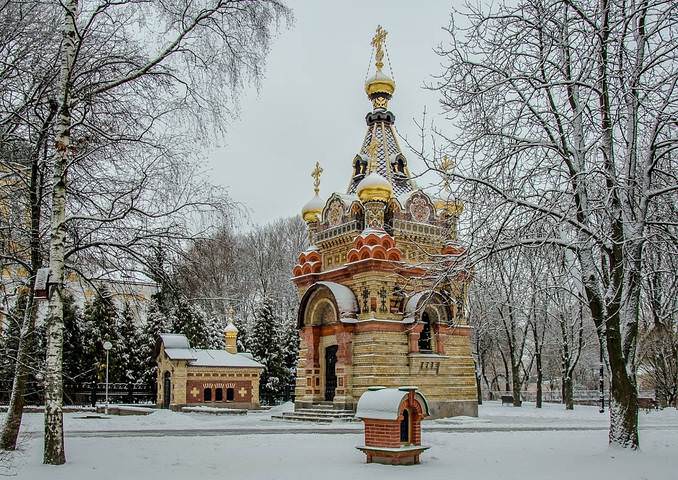 В зимнем парке