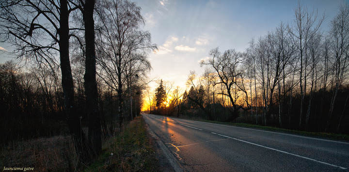 sunset road