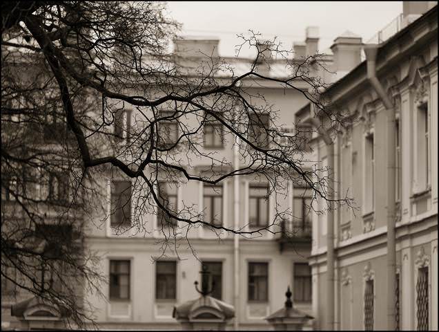 Во дворе