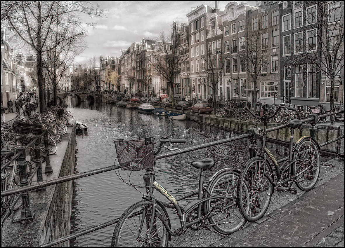 Амстердам. Городские зарисовки.