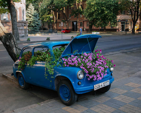 Веселый "запорожец"