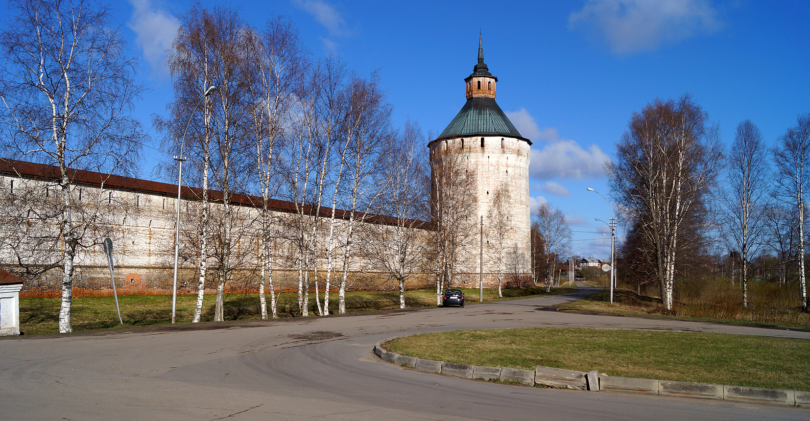 Кирилло-Белозерский монастырь.Московская(Ферапонтова)башня.