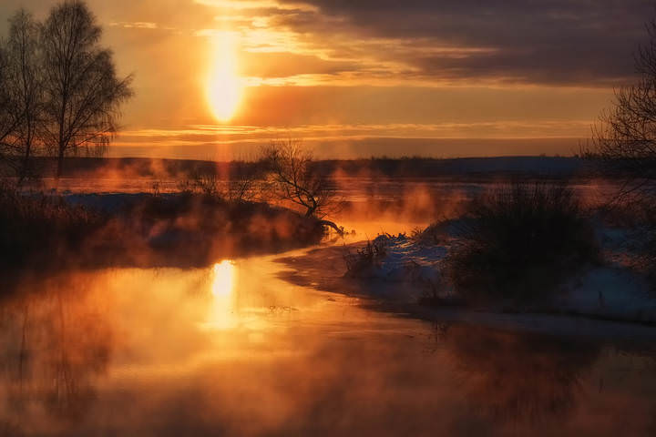 Морозный рассвет