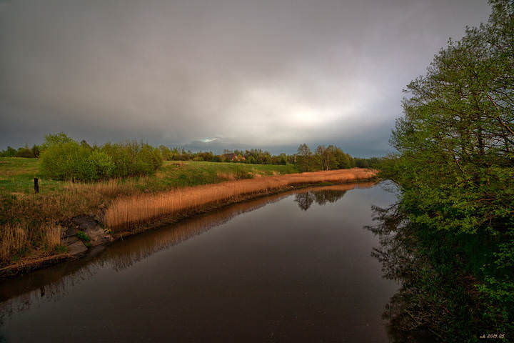 Uzhava, after rain