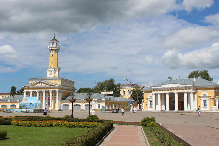 Кострома. Сусанинская площадь.