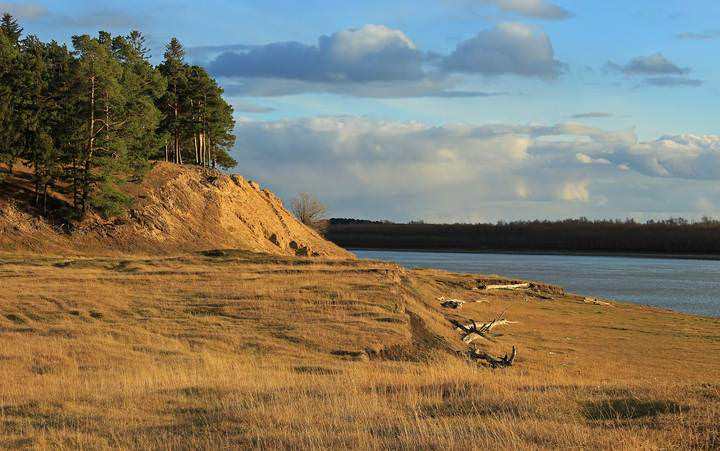 осень на берегу Иртыша
