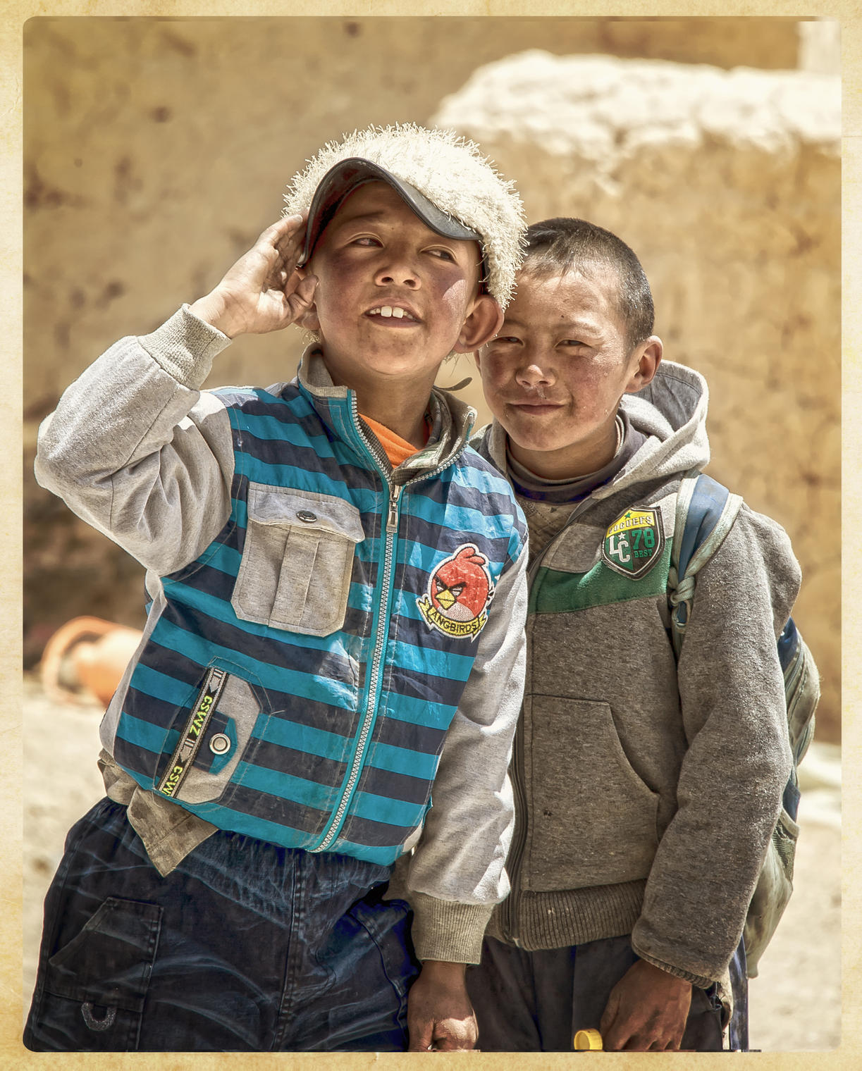 Тибеткие дети.