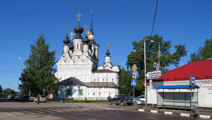 Великий Устюг.Вознесенская церковь.