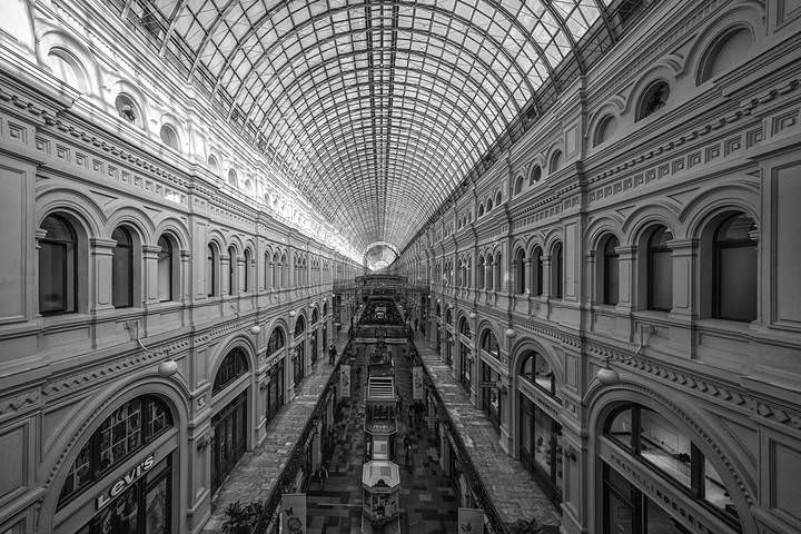 ГУМ в черно-белом